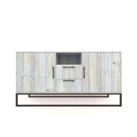 Dimensions hors tout (mm) : 1600 mm de largeur * 450 mm de profondeur * 830 mm de hauteur